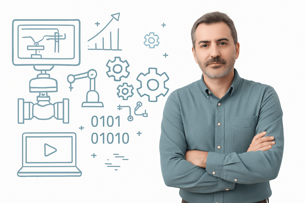 Training Actuator renovation and installation on industrial control valves