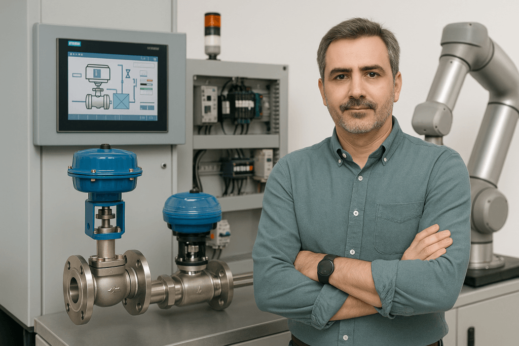 Industrial automation products including valves, actuators and instrumentation