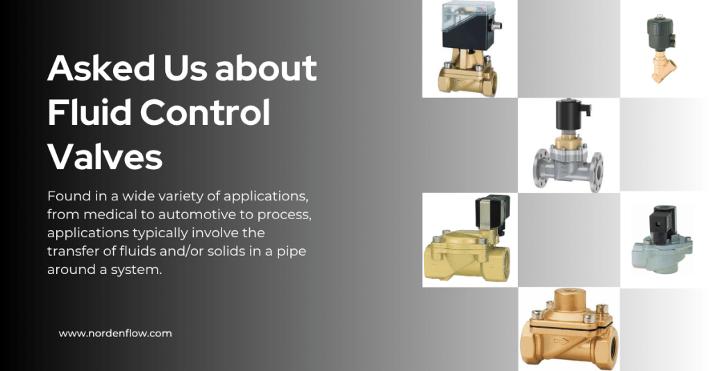 Fluid Control Valve-Norgren Angle Seat Valves, Dust Filter Valve, Indirect Solenoid-Actuated Flange Valves, Diaphragm Valves,, Pressure Operated & External Pilot Valves