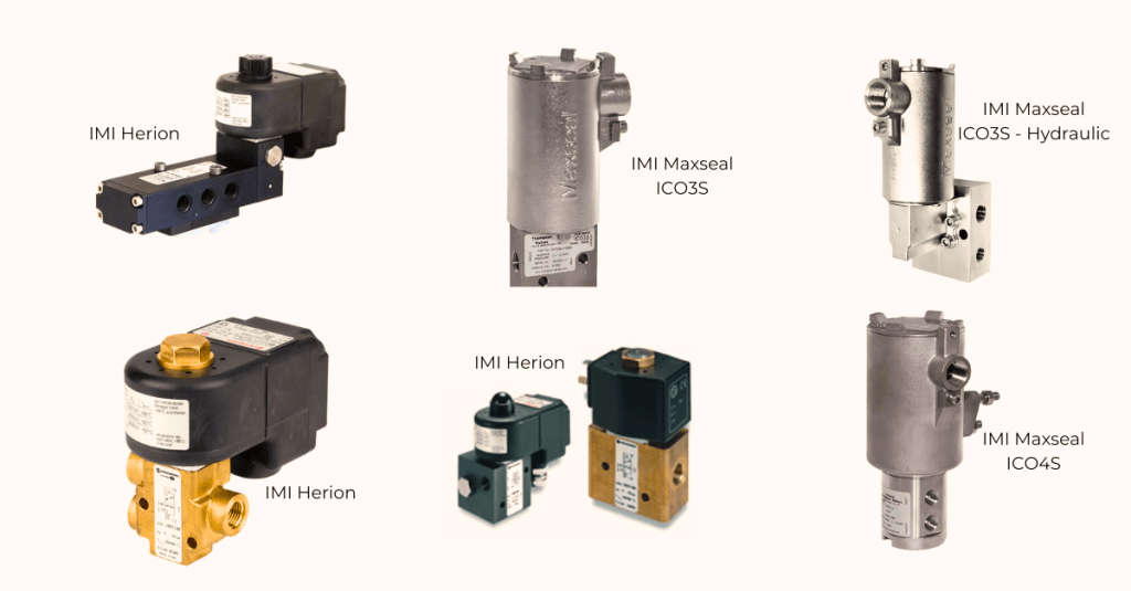 IMI Maxseal  ICO3S - ICO4S - Solenoid Poppet Valve